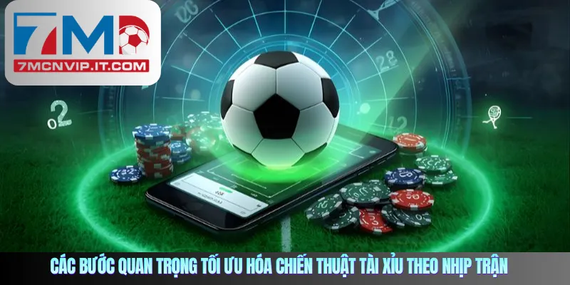 Các bước quan trọng tối ưu hóa chiến thuật tài xỉu theo nhịp trận